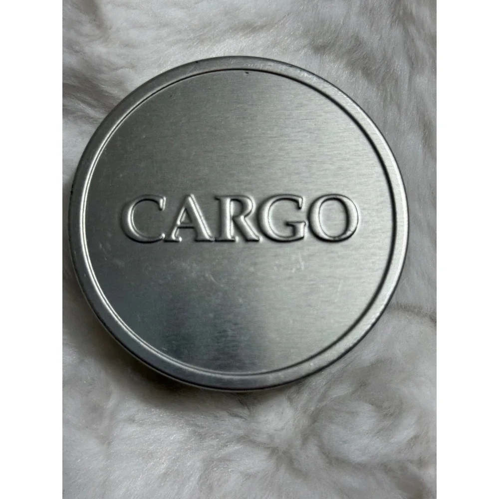 Cargo Cosmetics Powder Blush Key Largo BL-22 Bright Pink Face Makeup Tin 0.31oz